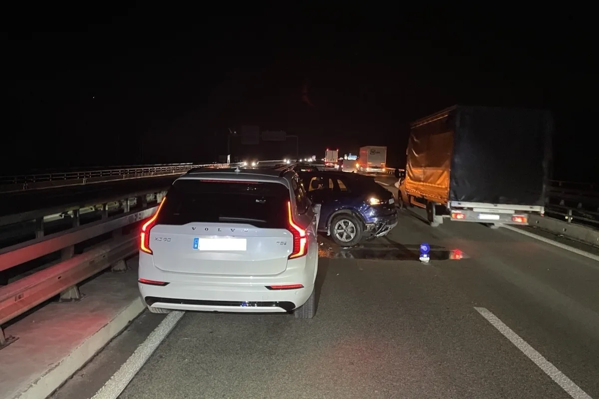 A6 Ramstein-Miesenbach RP – Bei illegalem Rennen verunfallt