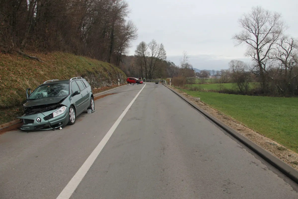 Sous le Noir Bois JU – Unfall wegen Unachtsamkeit