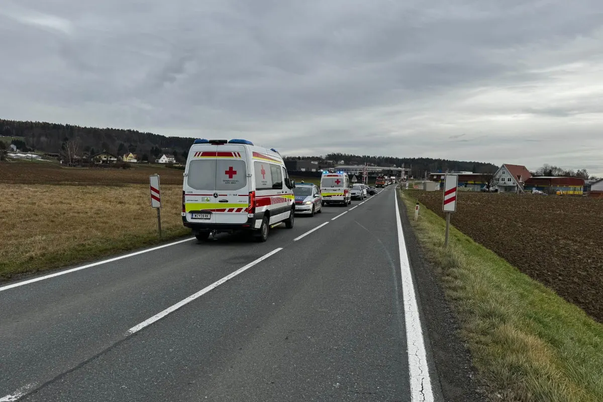 Unfall bei St. Ruprecht an der Raab ST – Schuh blockiert Bremspedal
