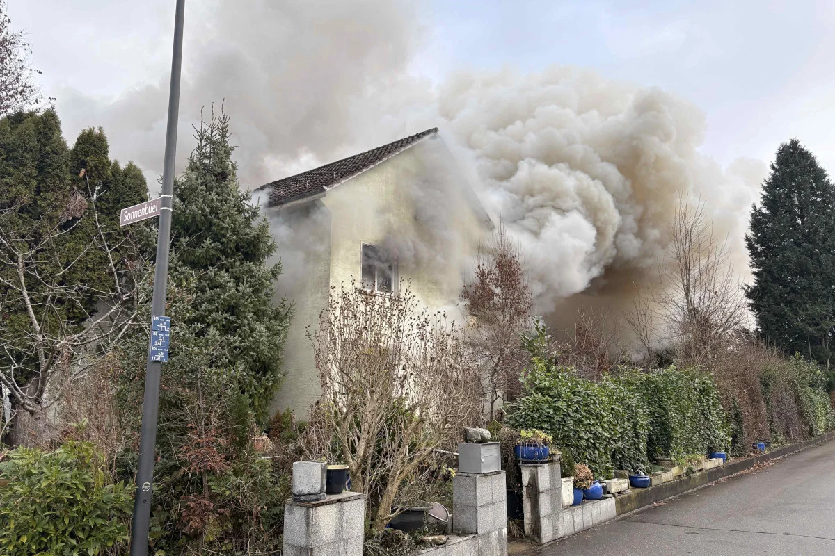 Uzwil SG – Katze stirbt bei Hausbrand