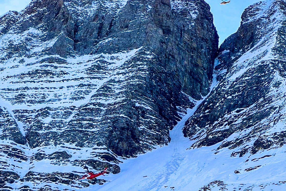 Rettungen an Weihnachten – Rega im Einsatz in den Alpen