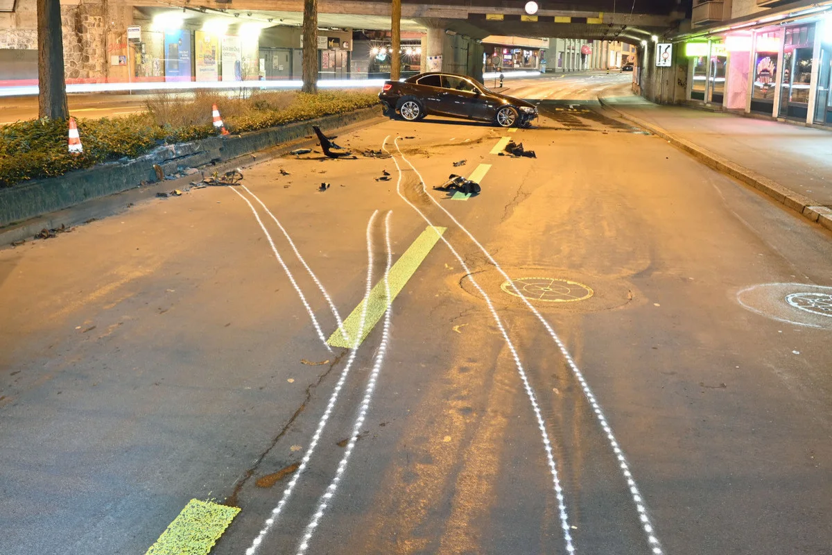 Stadt Luzern – Unfall beim Abbiegen