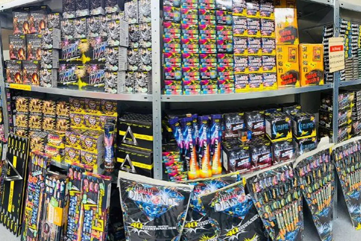 Berlin – 330 Kilogramm Pyrotechnik in privatem Keller