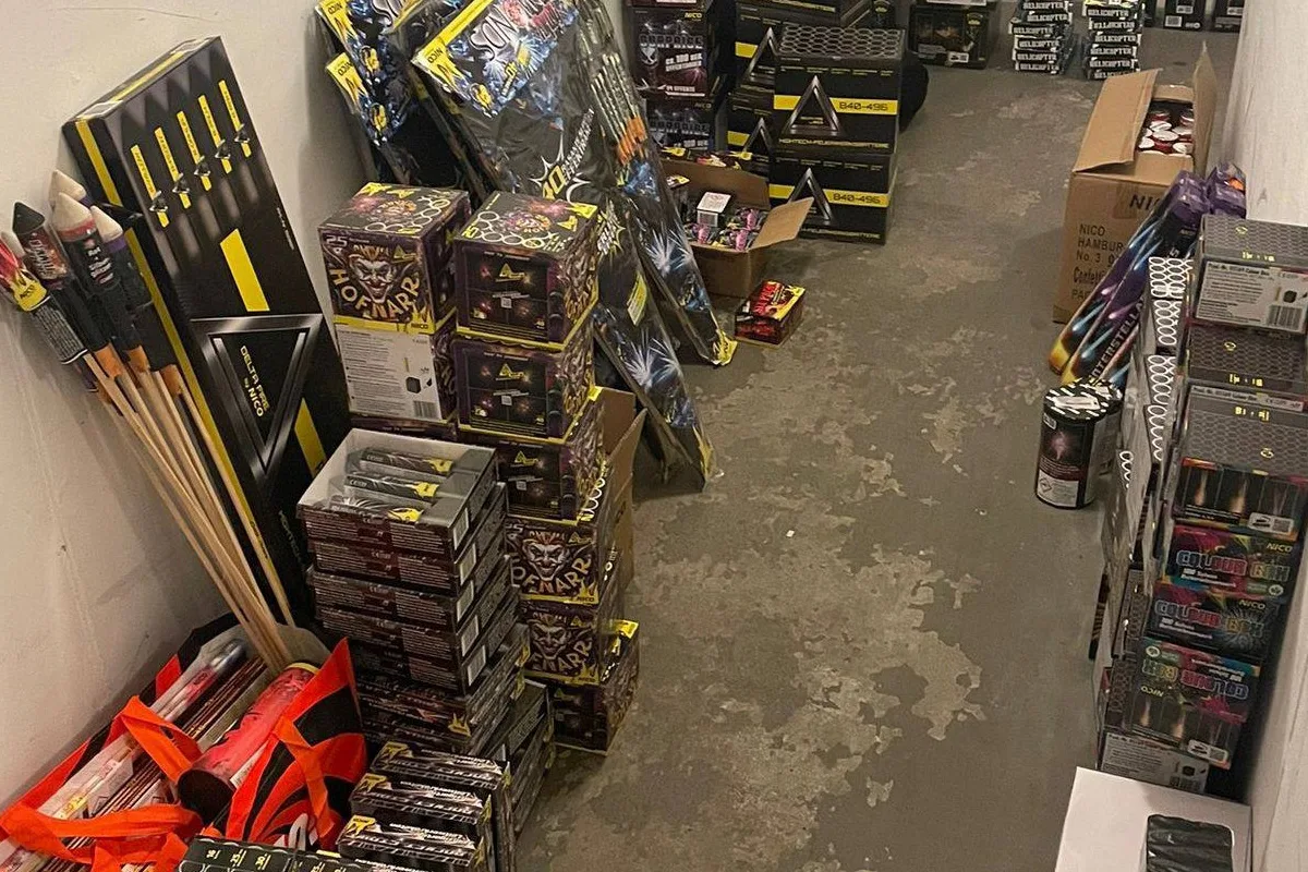 Berlin – 330 Kilogramm Pyrotechnik in privatem Keller