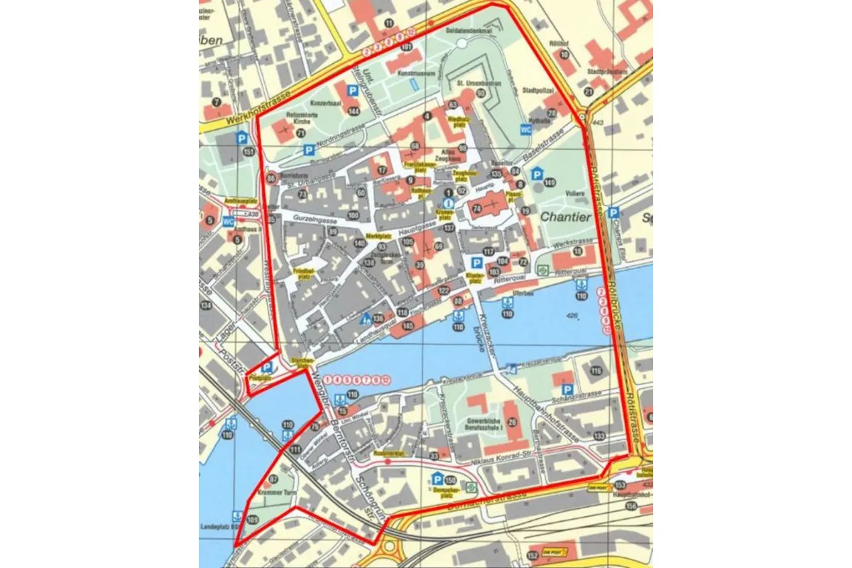 Solothurn – Feuerwerksverbot in Altstadt und Vorstadt