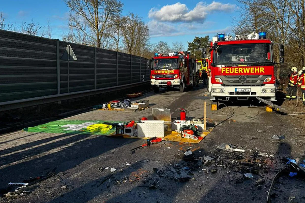 Lappersdorf – Polizist nach Unfall  von drei Pkw schwer verletzt