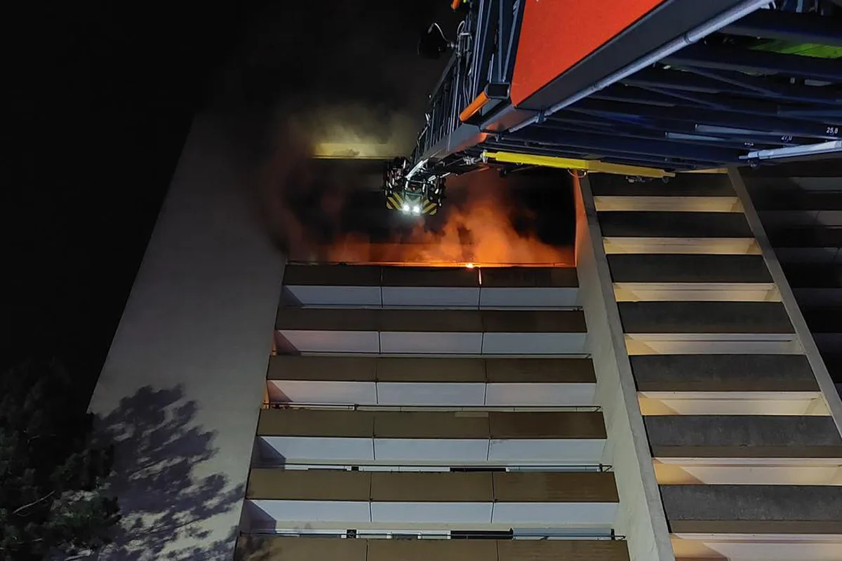 Würzburg – 88-jährige stirbt bei Balkonbrand durch Feuerwerk