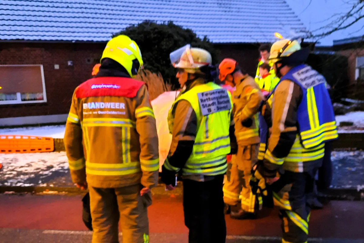 Bocholt – Rettung einer verletzten Frau nach Unfall