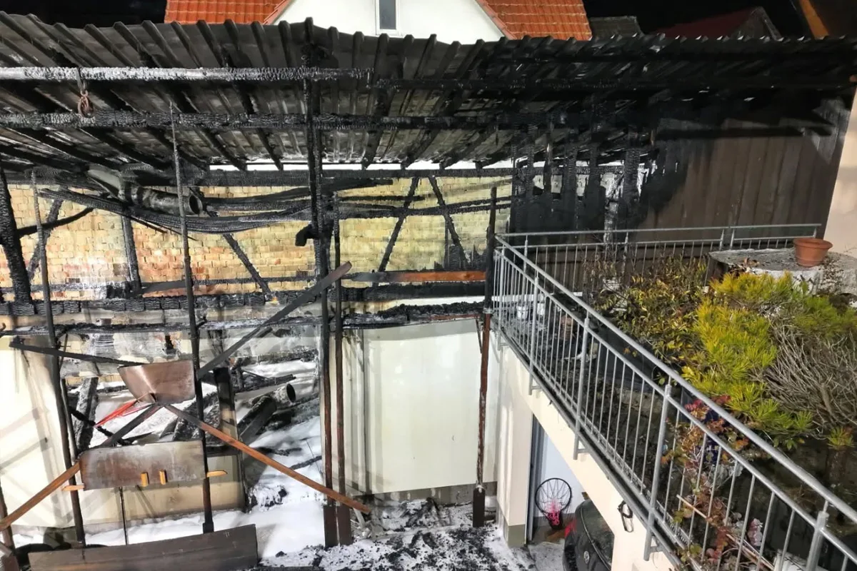 Steißlingen – Großeinsatz nach Brand eines Schuppen