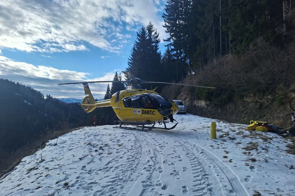 Unfall in Obdach – Verkeilter Baum verletzt Mann schwer