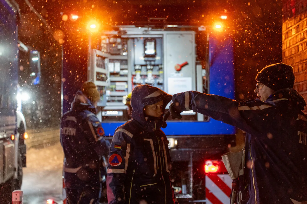 Berlin – THW unterstützt mit Notstrom bei großflächigem Stromausfall