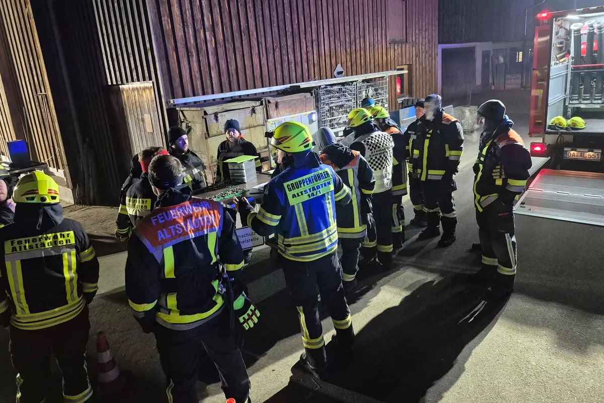 Gunzesried – Hund nach 32 Stunden aus Brandruine gerettet