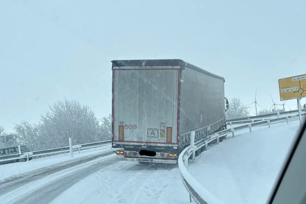 A1 Rotenburg – 38 Verkehrsunfälle in zwei Tagen durch Glätte