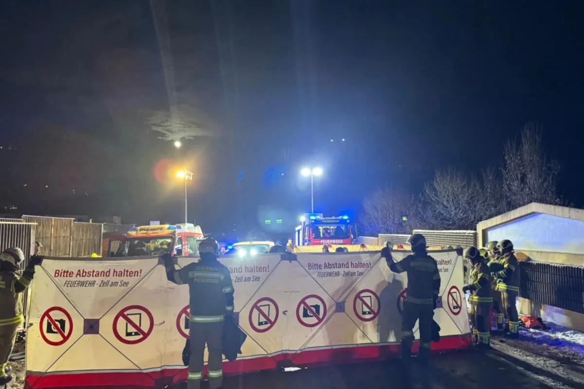 Piesendorf – Schwerer Unfall mit zehn Verletzten