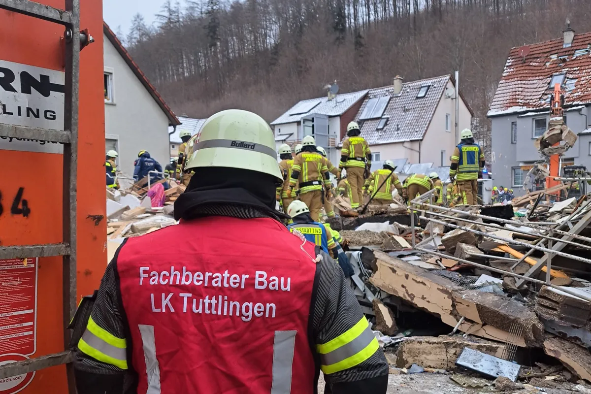 Albstadt – Drei Tote nach Gasexplosion in Wohnhaus
