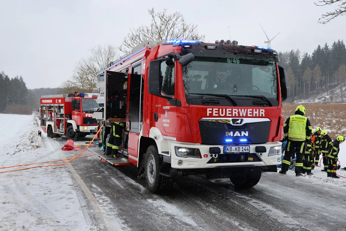 Korbach – Ein Toter und eine Schwerverletzte bei Unfall