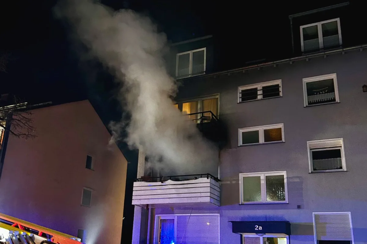 Recklinghausen – Schwerverletzter bei Brand in Wohnung