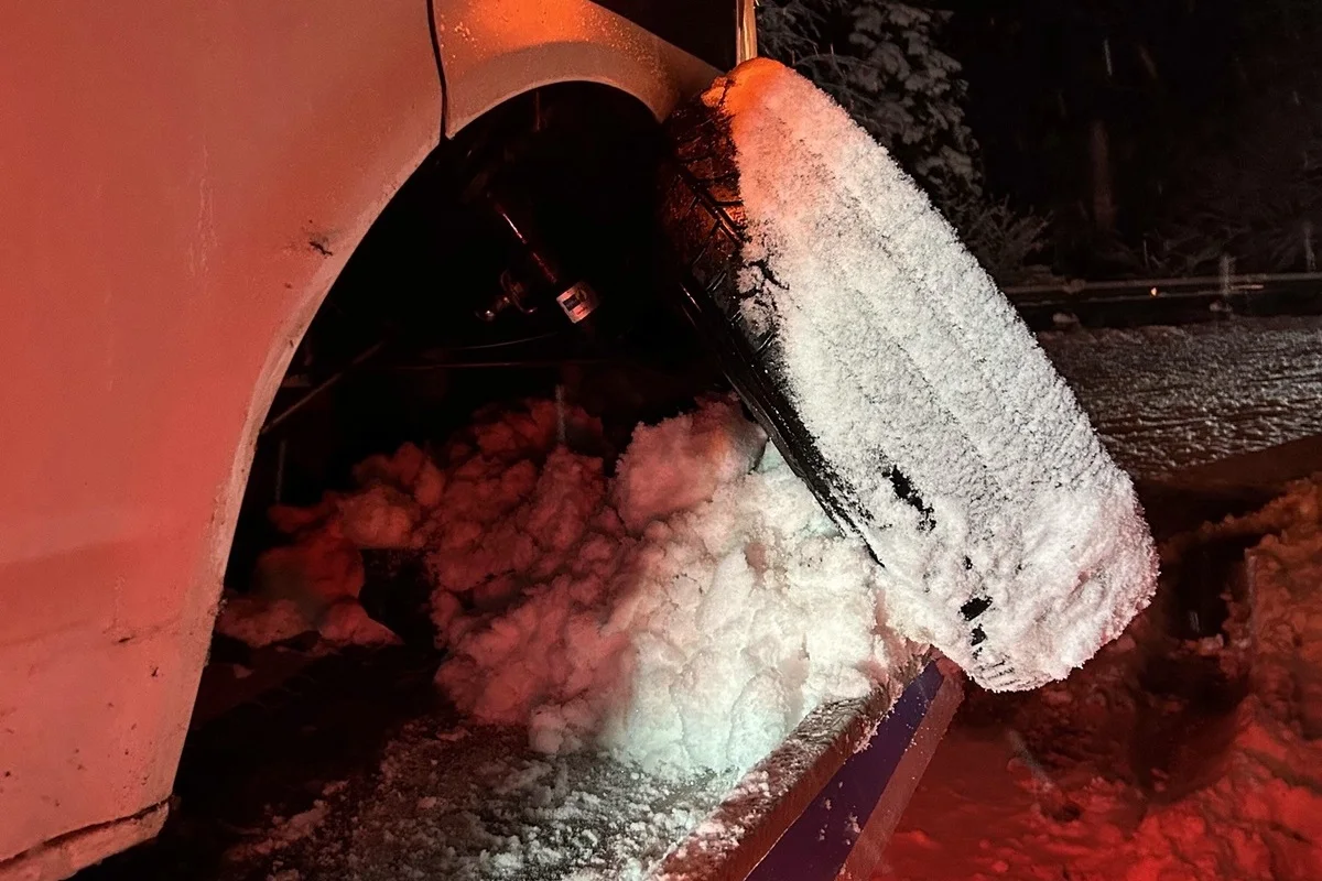 Speicherschwendi AR – Unfall in einer engen Kurve