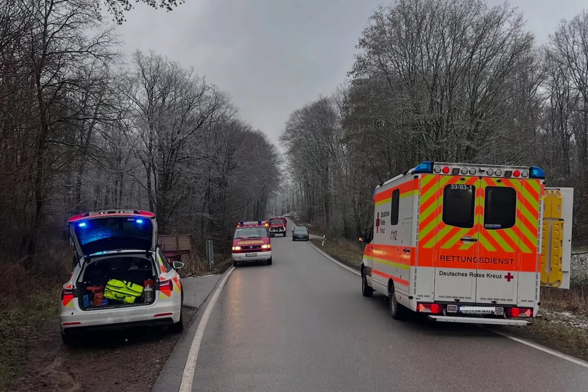 Sippersfeld – Zwei Männer (22) bei Alleinunfall schwer verletzt