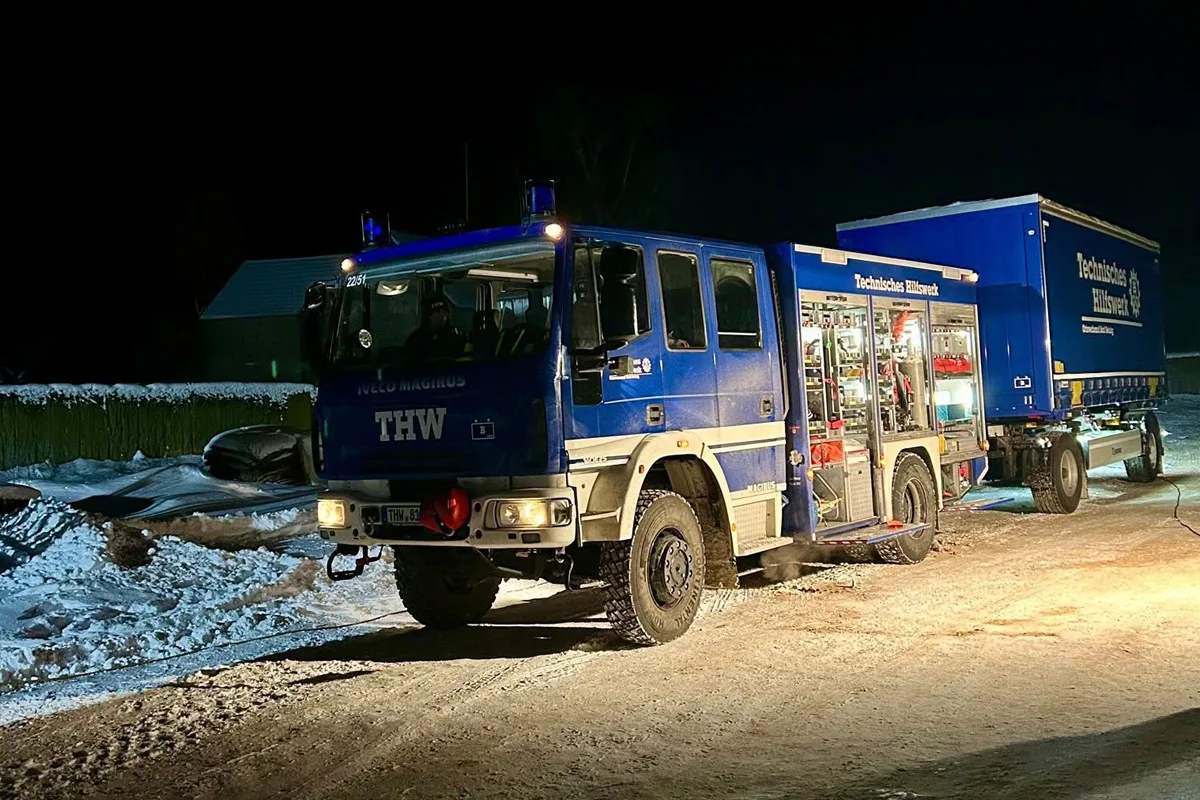 Wiesenburg – Stall­dach stürzt wegen Schneelast auf Kühe