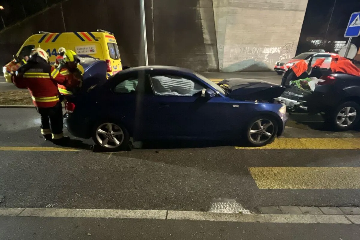 Trimbach SO – Unfall vor Fussgängerstreifen