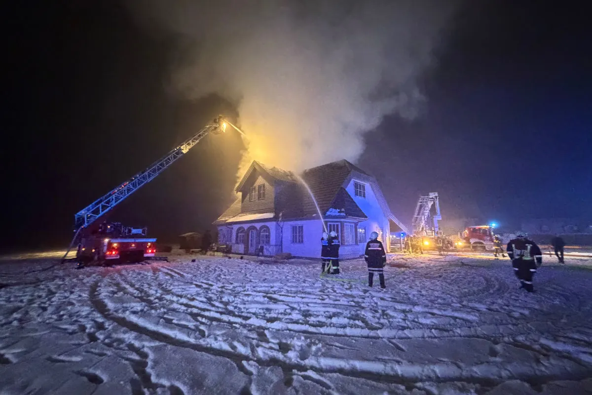 Brand eines Wohnhauses in Purgstall – Stundenlanger Einsatz