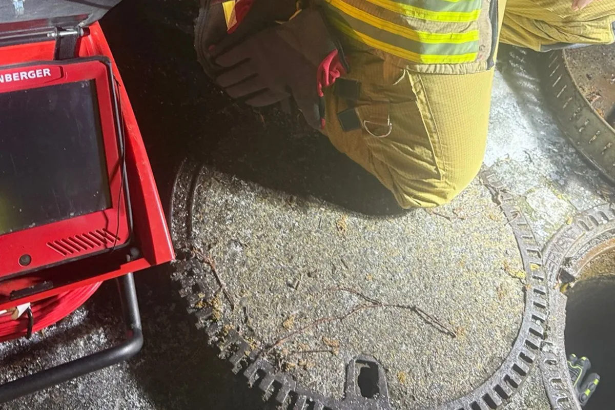 Wiepenkathen – Kater nach 14 Tagen aus Kanalisation gerettet