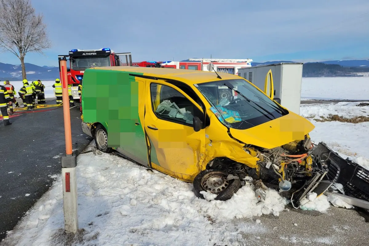 Althofen – Unfall mit zwei Schwerverletzten