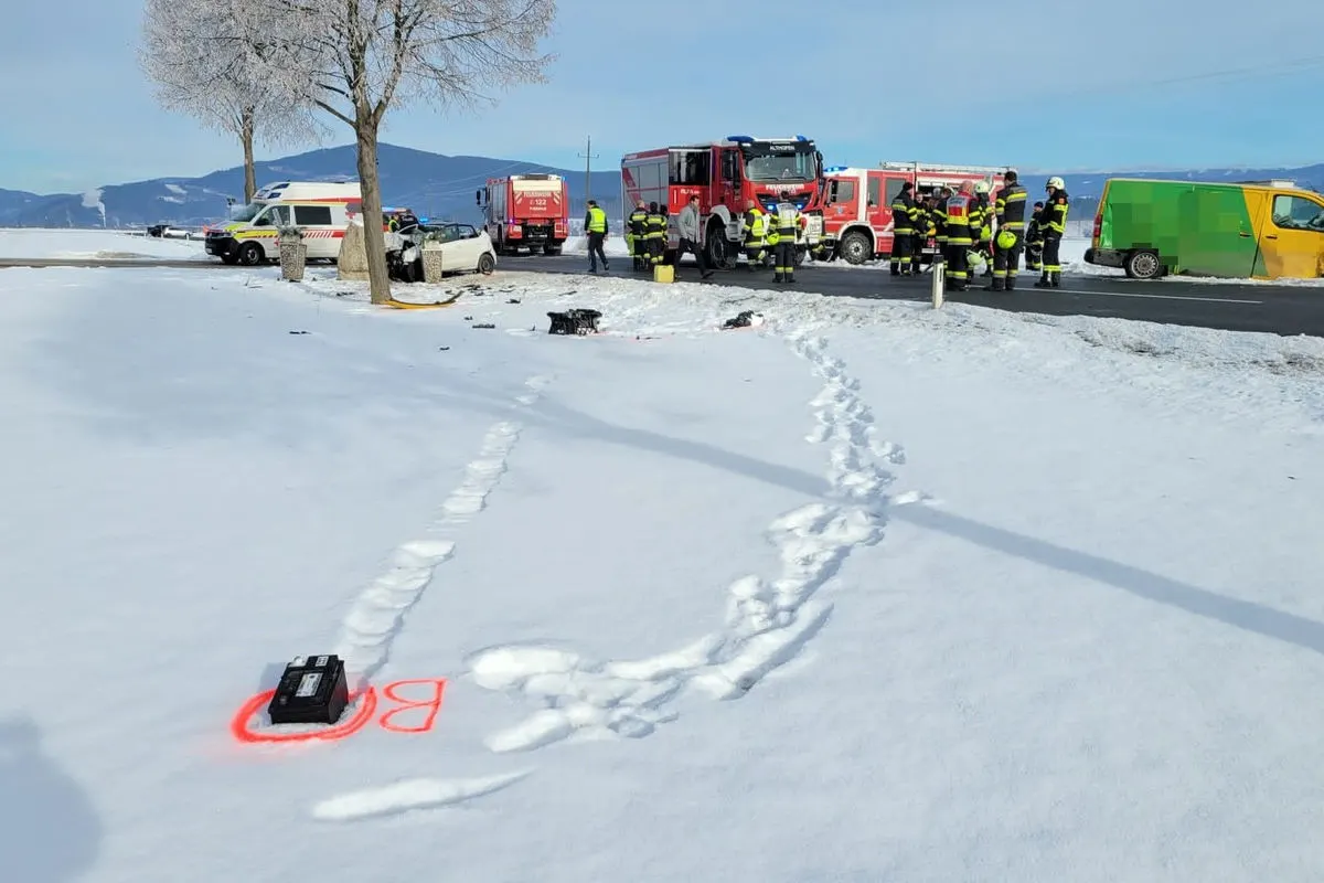 Althofen – Unfall mit zwei Schwerverletzten