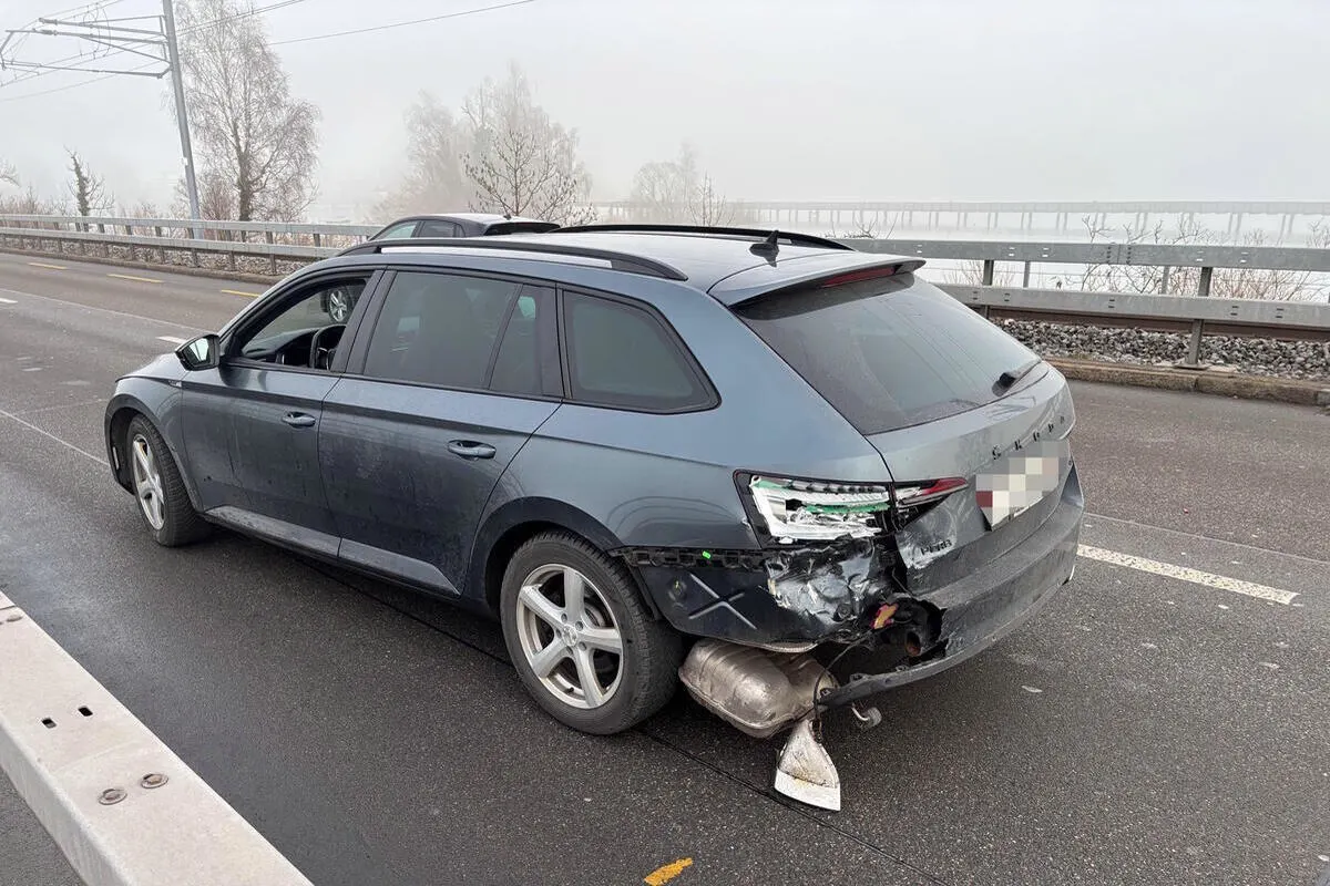 Rapperswil-Jona SG – Unfall mit drei Autos