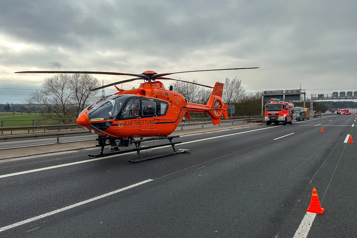 A3 Aschaffenburg – 20-jähriger Motorradfahrer stirbt nach Unfall