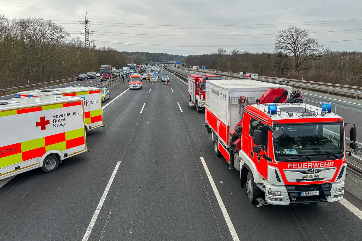 A3 Aschaffenburg – 20-jähriger Motorradfahrer stirbt nach Unfall