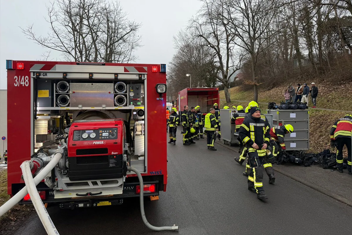 Nagold – Großbrand zerstört Gaststätte und Wohnhaus