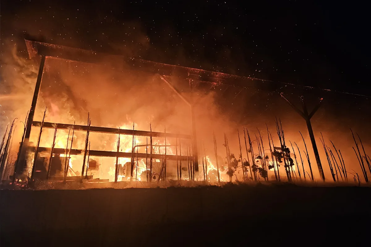 Nagold – Großbrand zerstört Gaststätte und Wohnhaus