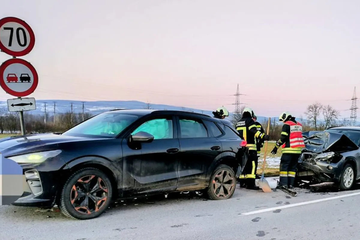 Neumarkt an der Ybbs – Unfall mit vier Verletzten