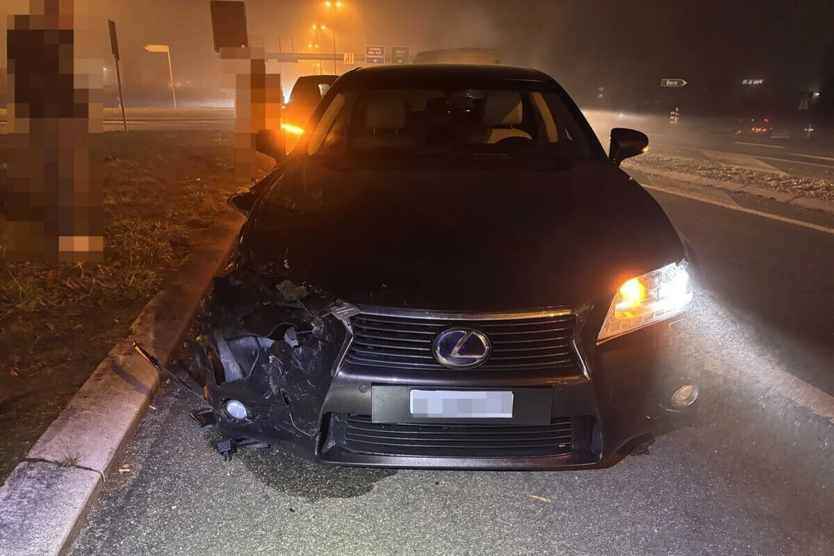 Unfall in Hunzenschwil AG – Betrunken am Steuer