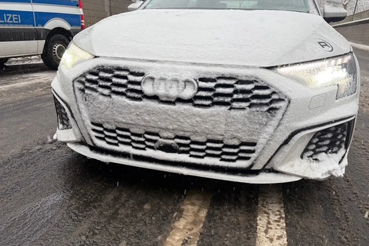 Südosthessen – 28 Unfälle durch Glätte und Schnee