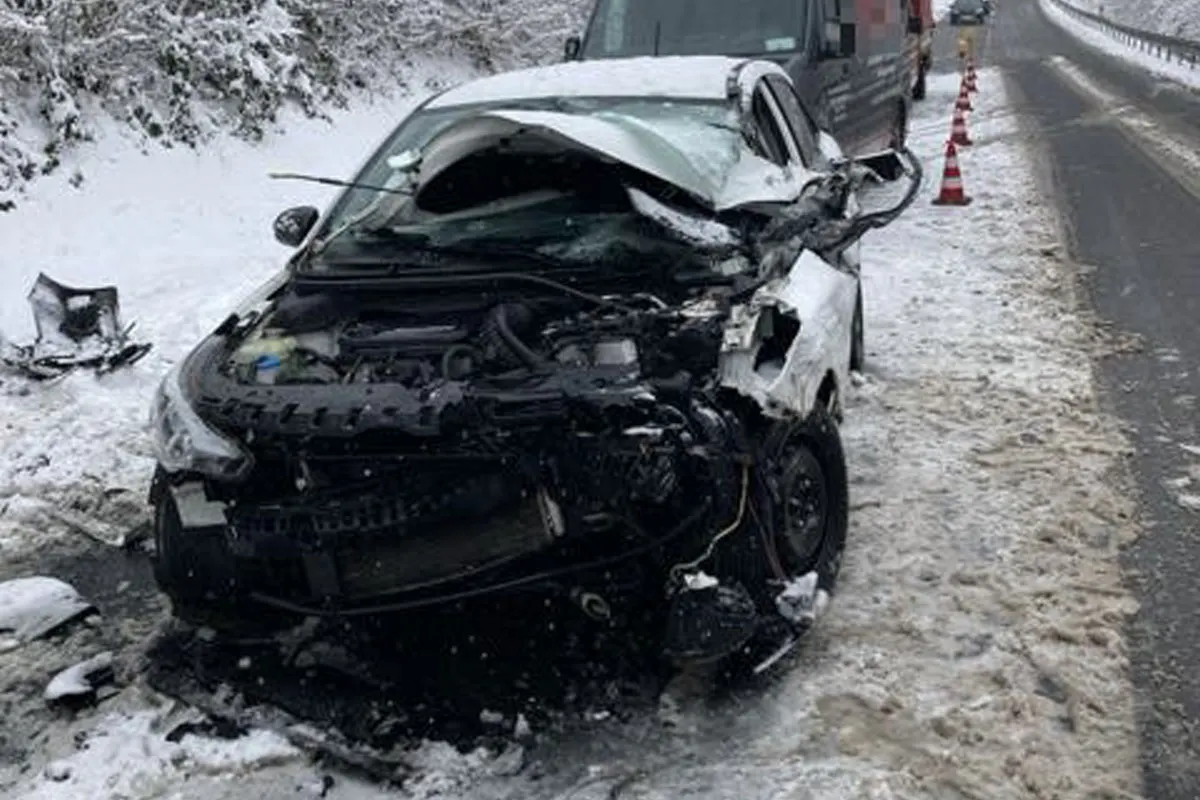 Südosthessen – 28 Unfälle durch Glätte und Schnee