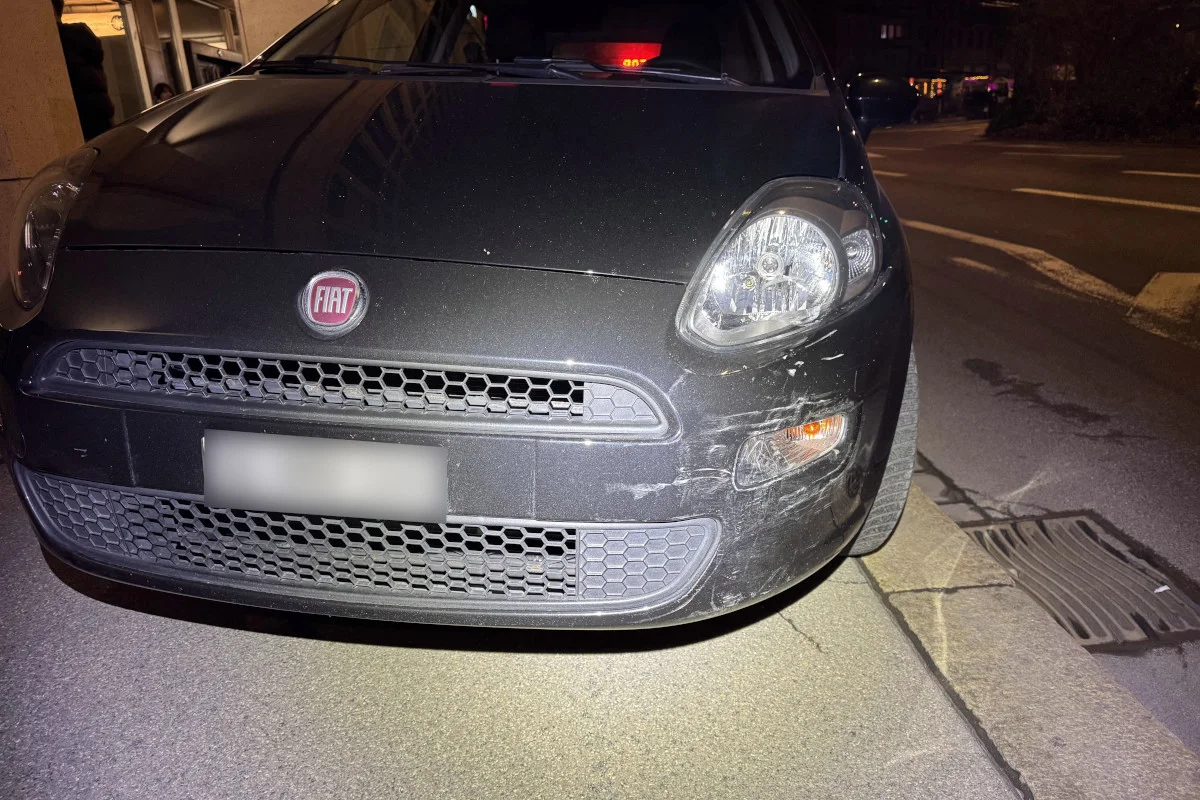 St.Gallen – Fahrunfähige Lenkerin nach Unfall weitergefahren
