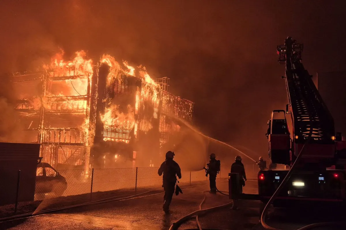 Bubendorf BL – Vier Personen nach Brand festgenommen