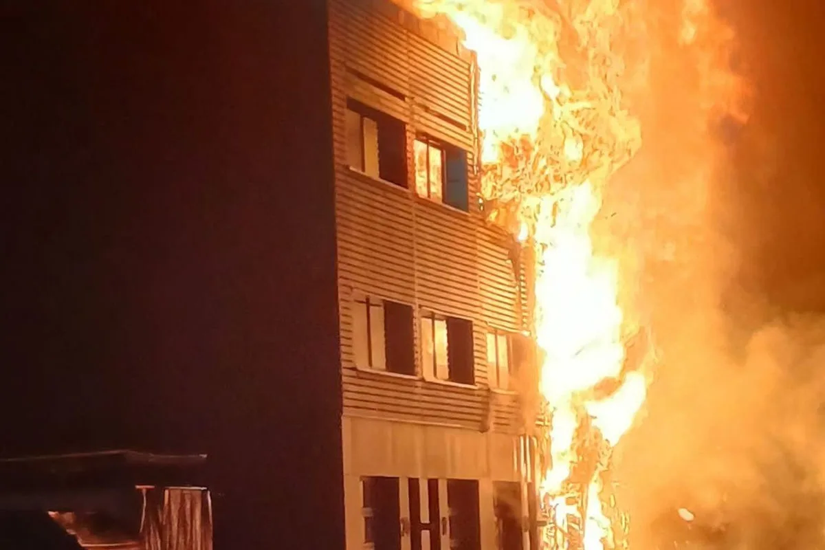 Bubendorf BL – Gewerbeliegenschaft in Brand