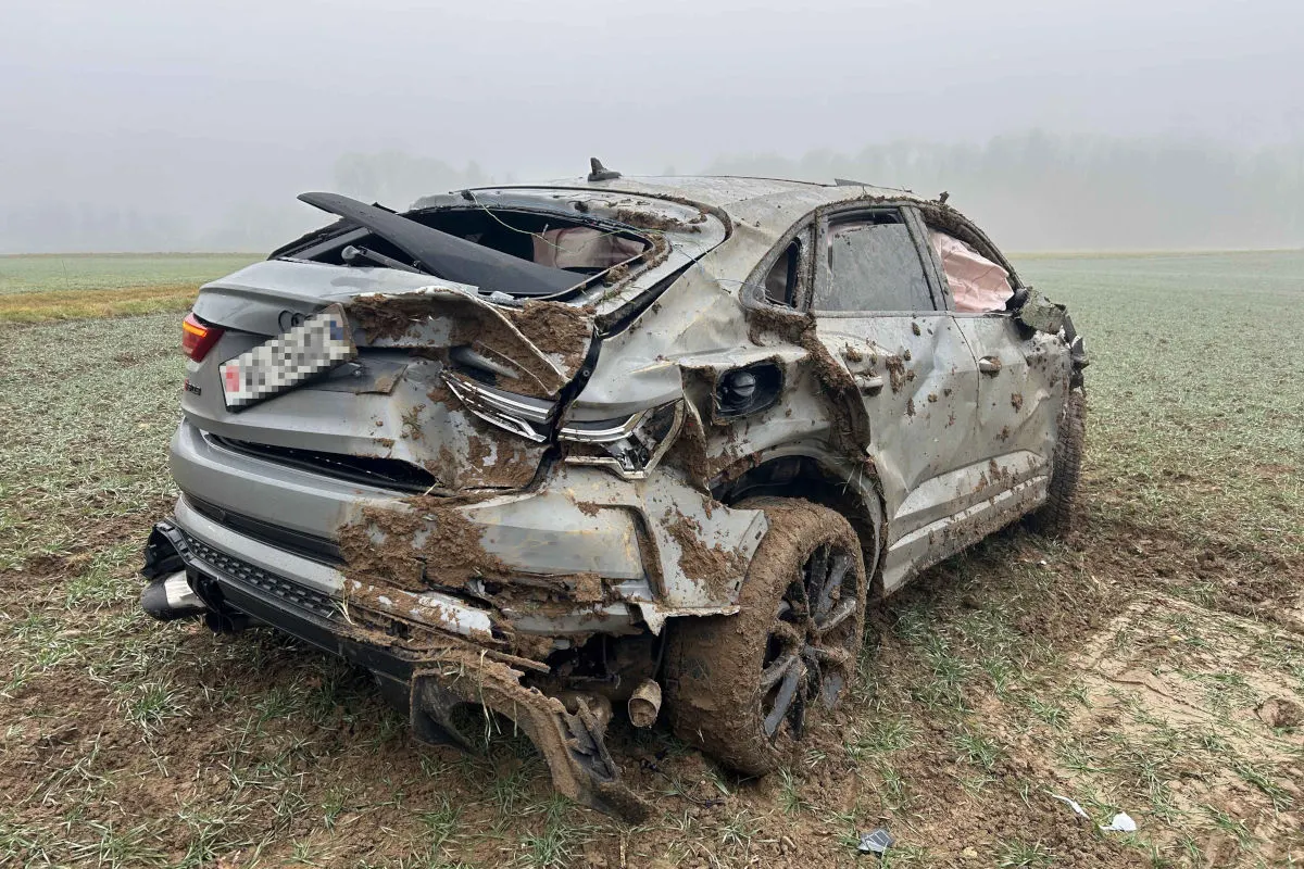 Unfall in Meisterschwanden AG – Auto überschlägt sich mehrfach
