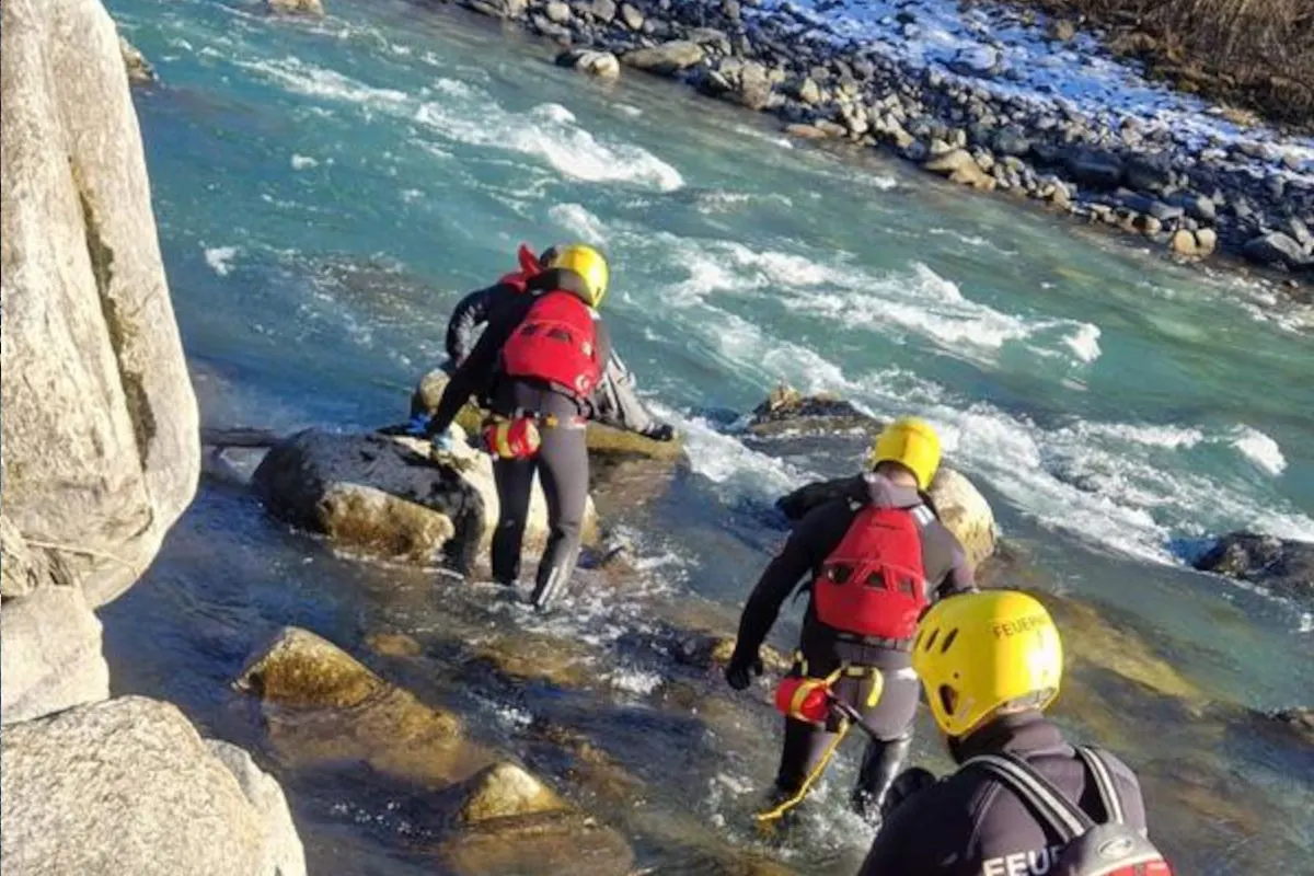 Haiming – Jugendlicher aus Wassernot am Inn gerettet