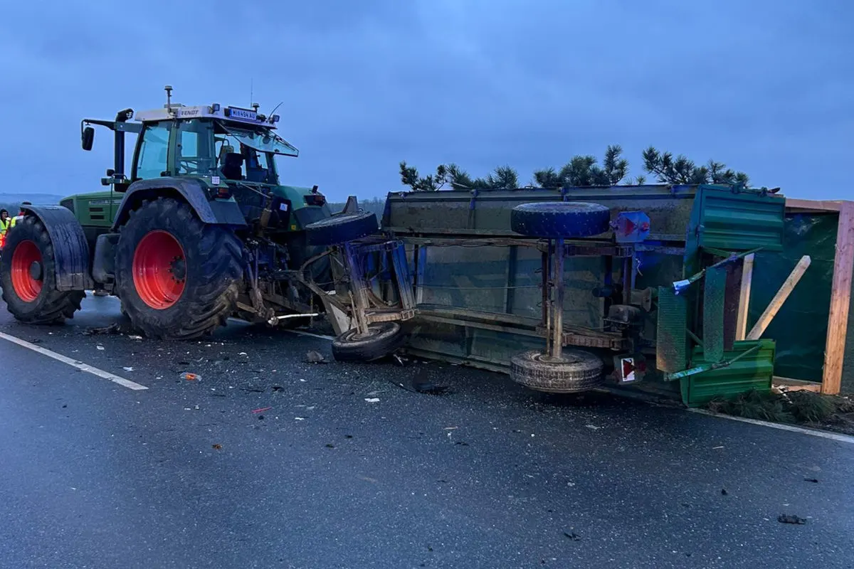 Hobersdorf – Neun Verletzte bei Unfall mit Faschingswagen 