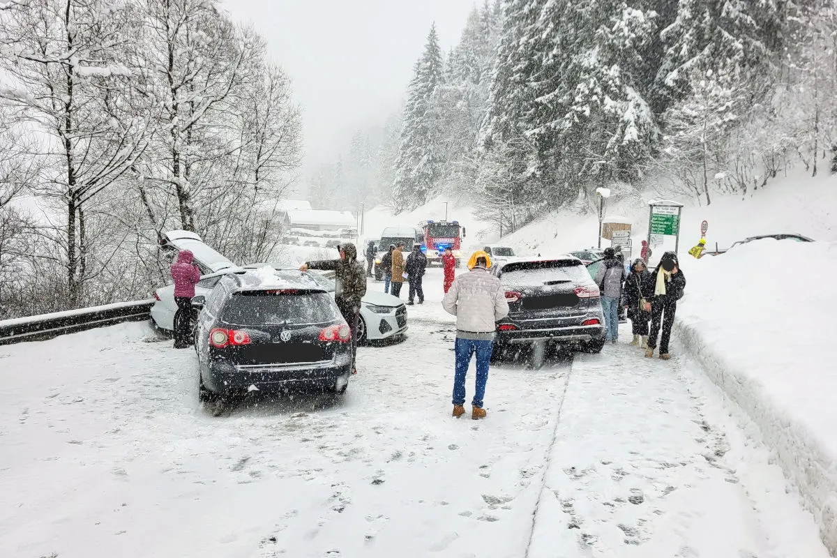 See – Fünf Verletzte nach Unfall im Paznaun