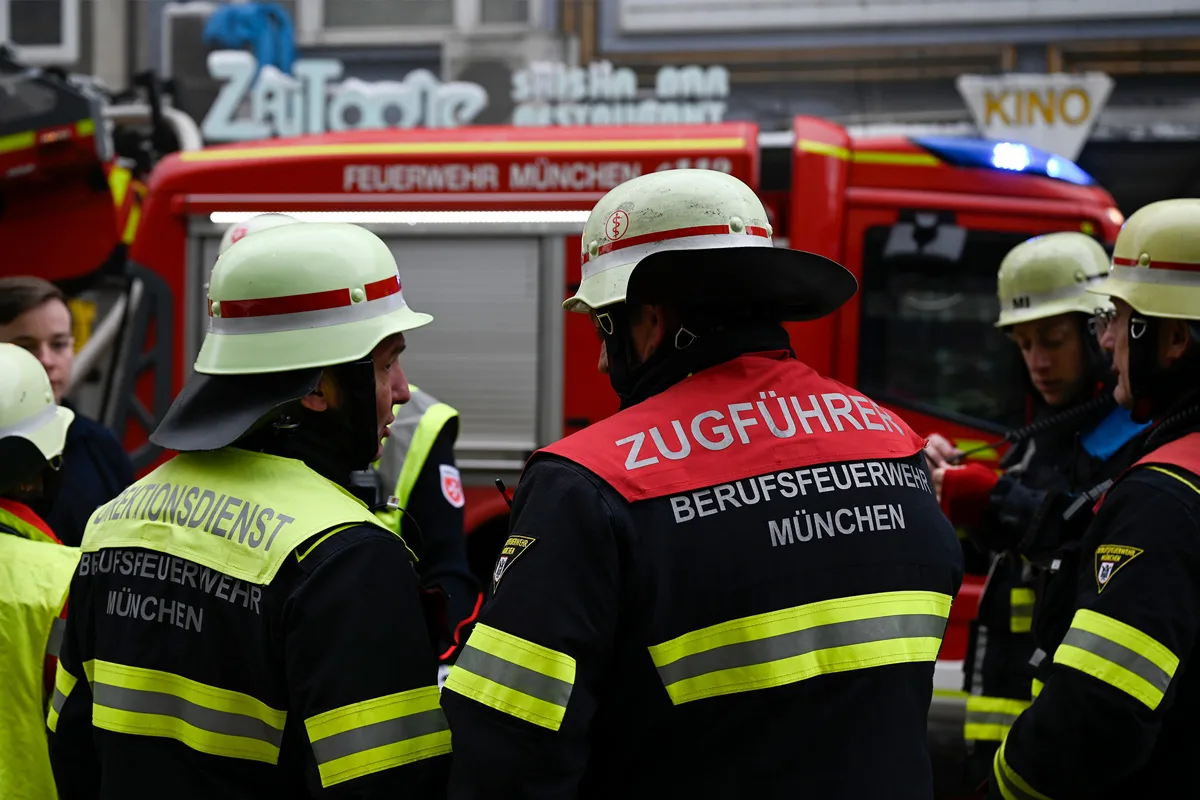 München – Fünf Verletzte bei Wohnungsbrand