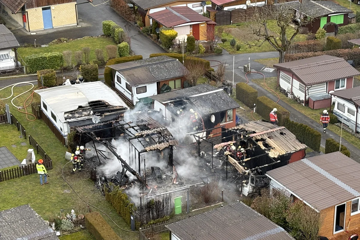 Wagenhausen TG – Brand auf Campingplatz