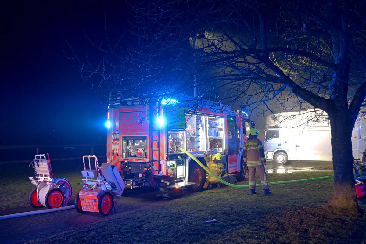 Paderborn – Brand in Pferdestall auf landwirtschaftlichem Anwesen