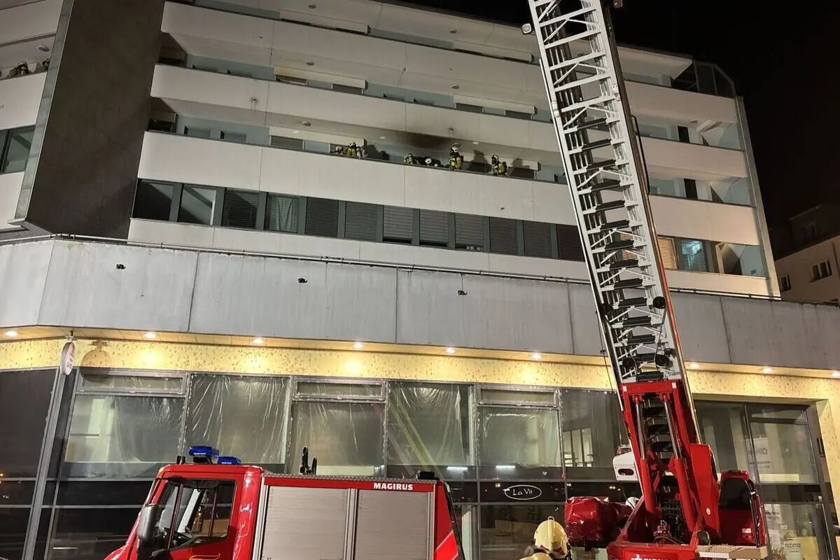 Olten SO – Brand in Mehrfamilienhaus