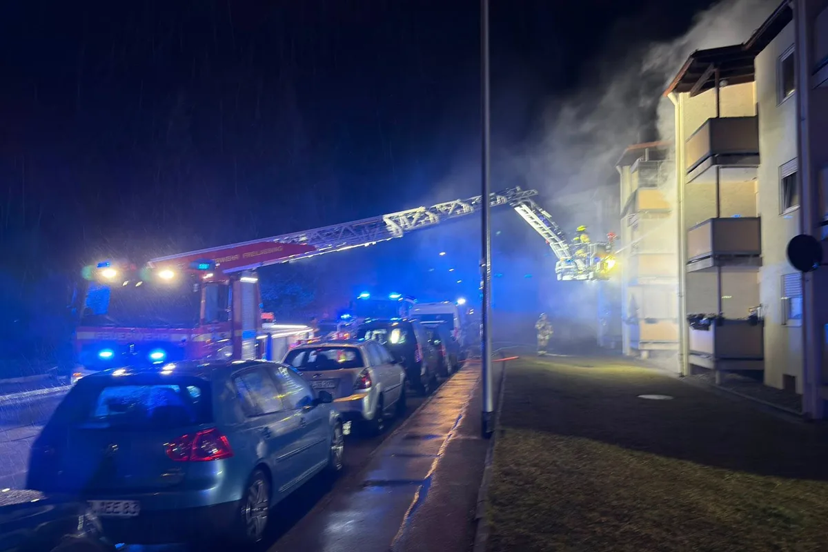 Freilassing – 80-Jährige stirbt bei Wohnungsbrand